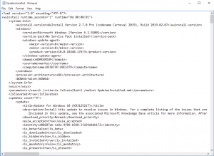 How to Get a List of All of the Installed Updates on Windows